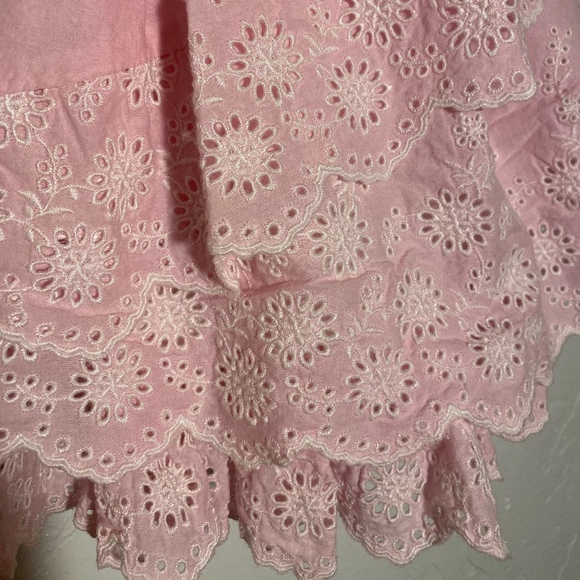 Garnet Hill Kids pink dress, size 2 - Picture 4 of 6